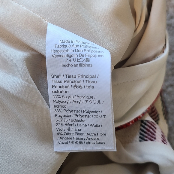 J. Crew Tapered-leg Wool Pant In Vintage Plaid Size 8 - Picture 7 of 10